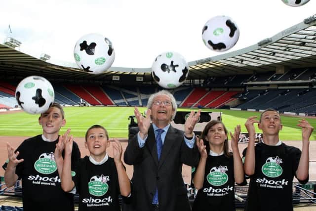 Henry McLeish launched his review of Scottish football at Hampden Park back in 2010. Picture: Andrew Milligan/PA