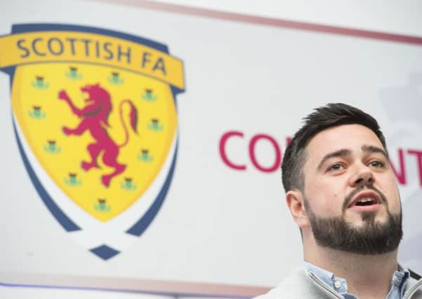 Robert Rowan, pictured during an event at Hampden in 2016. Picture: SNS Group