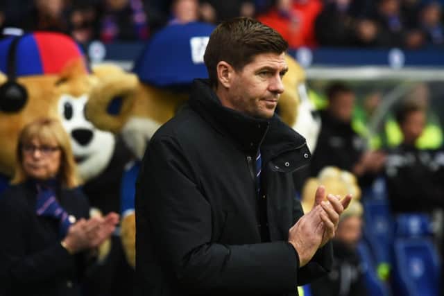 Has Steven Gerrard been handed a boost ahead of the January window? Picture: SNS Group
