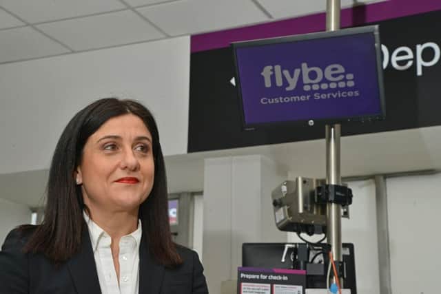 Chief executive Christine Ourmieres-Widener said the group continued to see improvements in the third quarter. Picture: Jon Savage