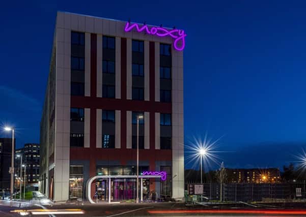The Moxy Glasgow Merchant City is the brands first hotel to launch in a city centre location. Picture: Andrew Horwitz