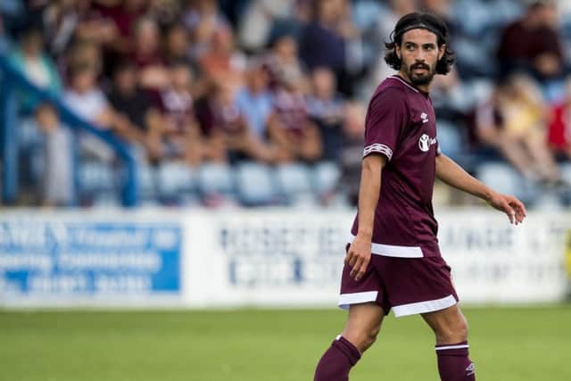 Ryan Edwards appeared for Hearts in pre-season but was sent on loan to St Mirren. Picture: SNS/Ross MacDonald