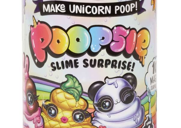 Poopsie Surprise Unicorn. Picture: Hasbro/PA Wire