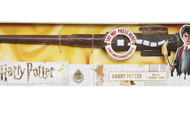 Harry Potter Wizard Training Wand. Picture: Hasbro/PA Wire