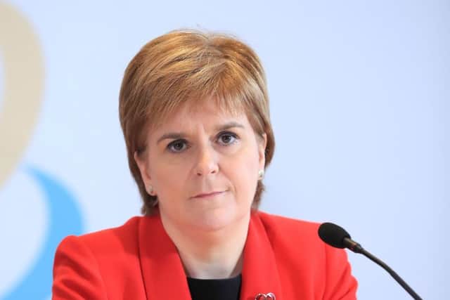 Nicola Sturgeon condemned Theresa May for "sidelining" Scotland in her proposed Brexit deal. Picture: Peter Byrne/PA Wire