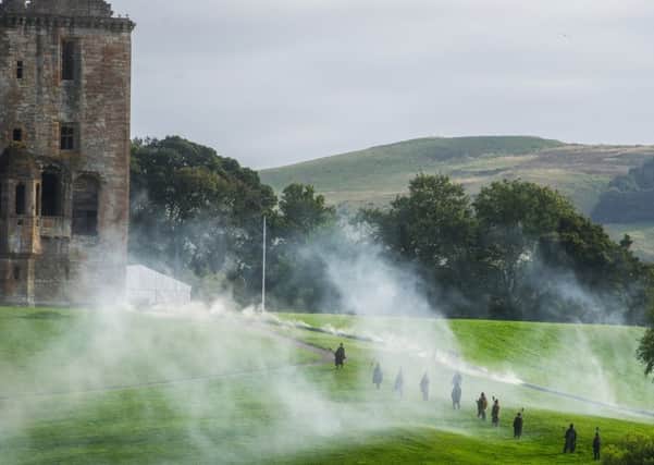 Linlithogow Palace was one of the locations used to film Outlaw King. PIC: John Devlin/TSPL.