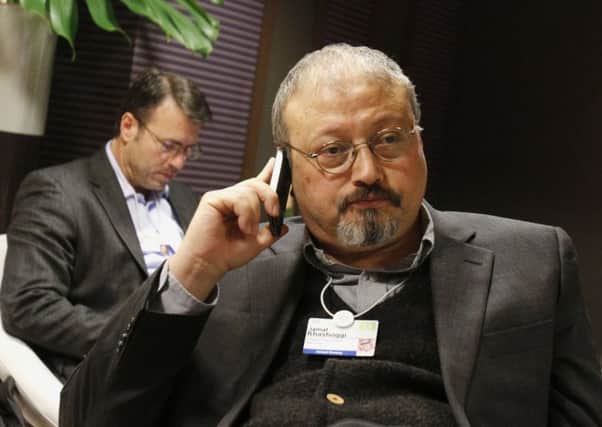Saudi journalist Jamal Khashoggi  (AP Photo)