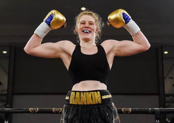 Scots boxer 
Hannah Rankin is fighting for a world title. Picture: Paul Devlin/SNS