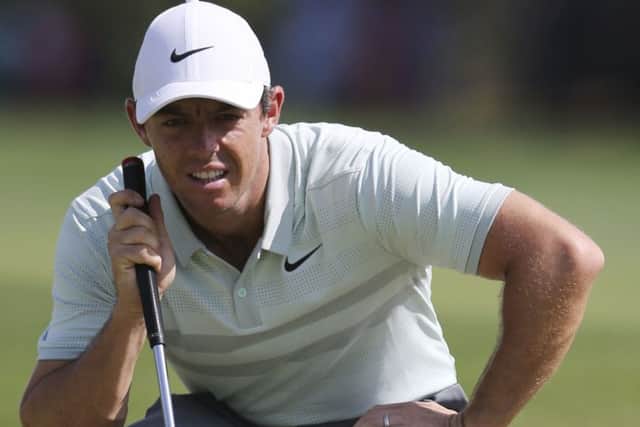 Rory McIlroy has come in for criticism from Paul McGinley. Picture: Kamran Jebreili/AP