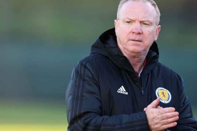 Scotland boss Alex McLeish has been hit by a wave of withdrawals. Picture: SNS Group
