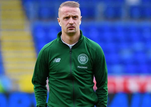 Celtic's Leigh Griffiths is back in training. Picture: SNS/Alan Harvey