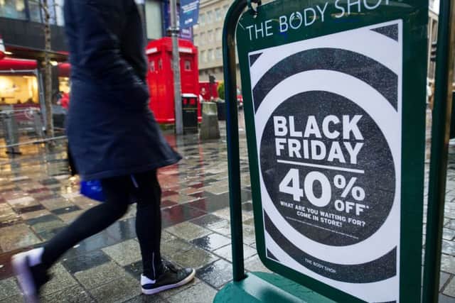 It is easy to get carried away in the frenzy as retailers slash their prices. Photograph: John Devlin