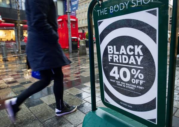 It is easy to get carried away in the frenzy as retailers slash their prices. Photograph: John Devlin