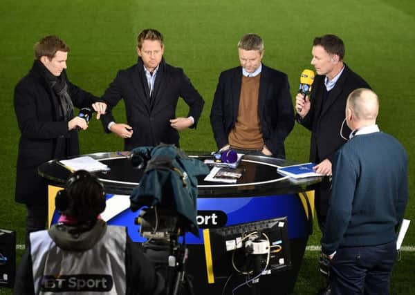 BT Sport have been widely praised for their coverage of Scottish football. Pic: SNS