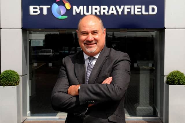 Mark Dodson, chief executive of the Scottish Rugby Union. Picture: Lisa Ferguson