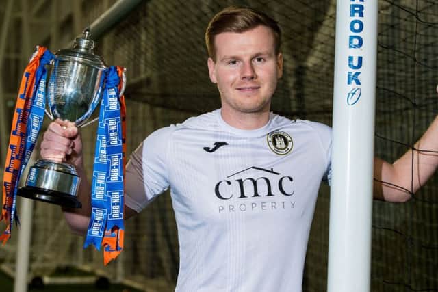 Edinburgh City's Blair Henderson. Pic: SNS