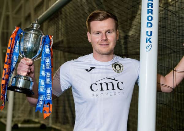 Edinburgh City's Blair Henderson. Pic: SNS
