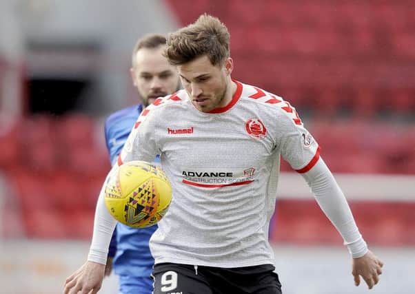 Clyde's David Goodwillie. Pic: Michael Gillen