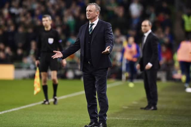 Northern Ireland manager Michael O'Neill. Pic: Charles McQuillan/Getty Images