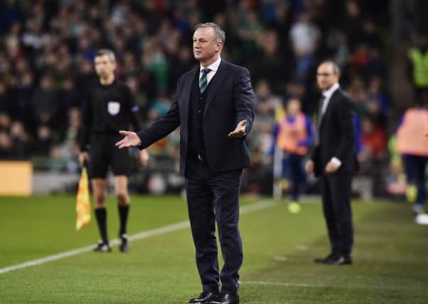 Northern Ireland manager Michael O'Neill. Pic: Charles McQuillan/Getty Images