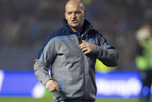 Scotland head coach Gregor Townsend. Picture: SNS/SRU