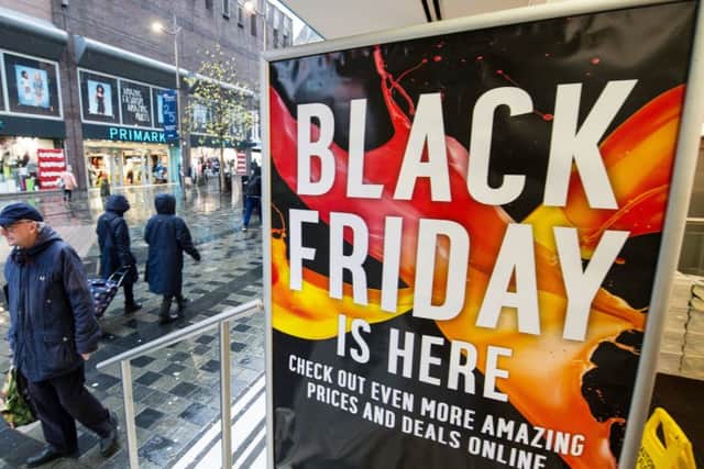 Nearly nine out of ten of last years Black Friday deals were cheaper or the same price at other times of the year, an investigation has revealed. Picture: John Devlin