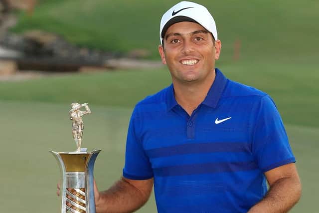 Francesco Molinari was crowned the Race to Dubai winner. Picture: Andrew Redington/Getty Images