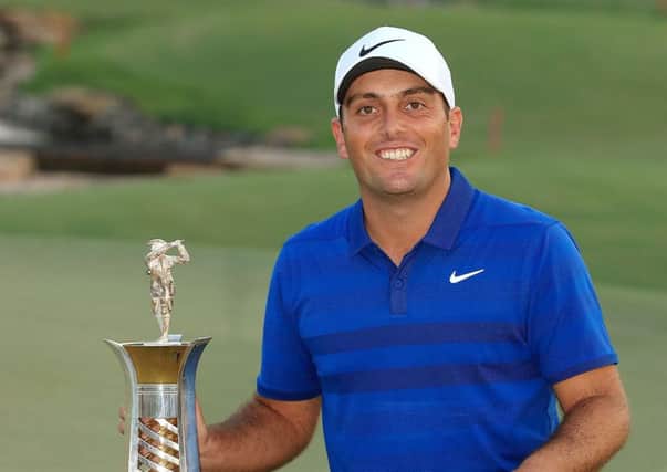 Francesco Molinari was crowned the Race to Dubai winner. Picture: Andrew Redington/Getty Images
