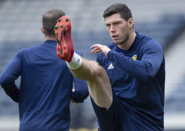 Scott McKenna prepares for the win-or-bust Nations League clash against Israel. Picture: Craig Williamson/SNS/SFA