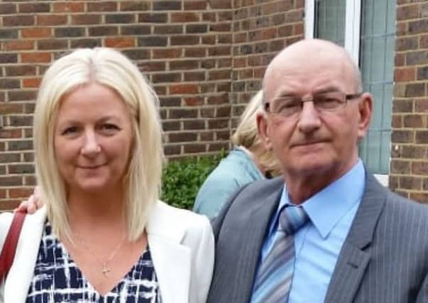 Lynda and Dad six months before diagnosis