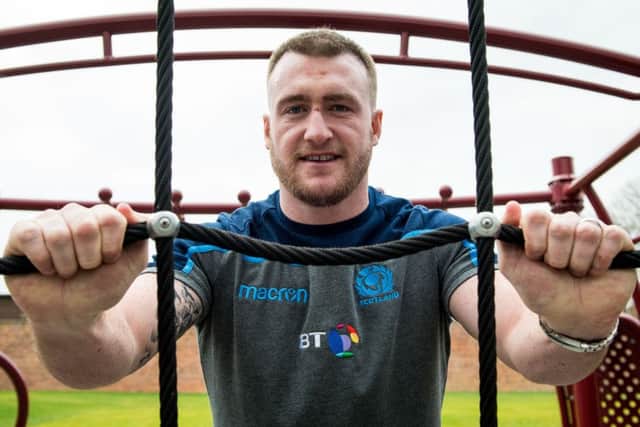 Scotland full-back Stuart Hogg is raring to go against Argentina. Picture: Ross Parker/SNS