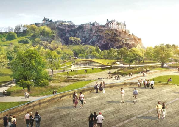 Edinburghs proposed outdoor concert arena in Princes Street Gardens is in the running for a global architecture prize before work has begun on the long-awaited project.