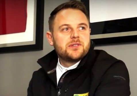 Dundee FC fan Ryan Patersons garden cabin has won games room of the year. Picture: SWNS
