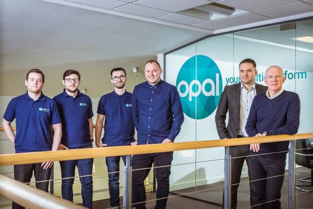 L to R: Jake Reilly, Daniel Lee, Ian Richardson, Michael Thomson (Opal technical director), Daniel Charman, Colin Watson. Picture: Michael Baister Photography