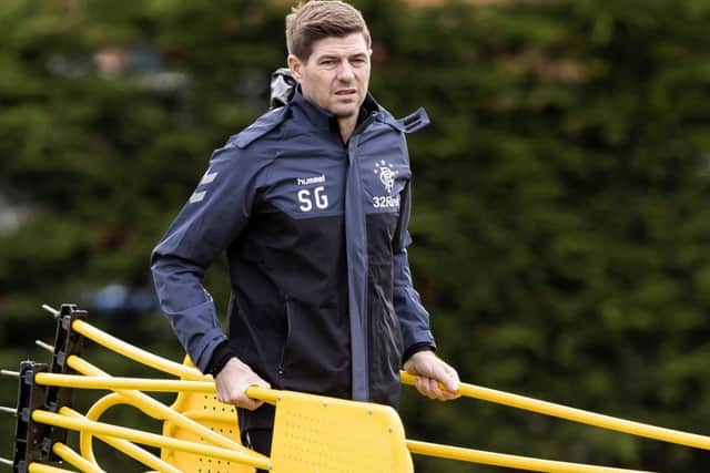 Steven Gerrard has given an update on two injured players. Picture: SNS Group