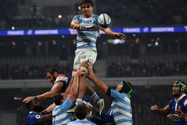 Argentina played France at the weekend. Picture: AFP/Getty Images