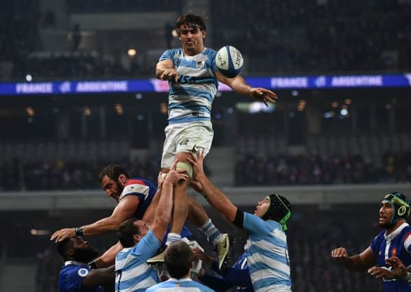 Argentina played France at the weekend. Picture: AFP/Getty Images