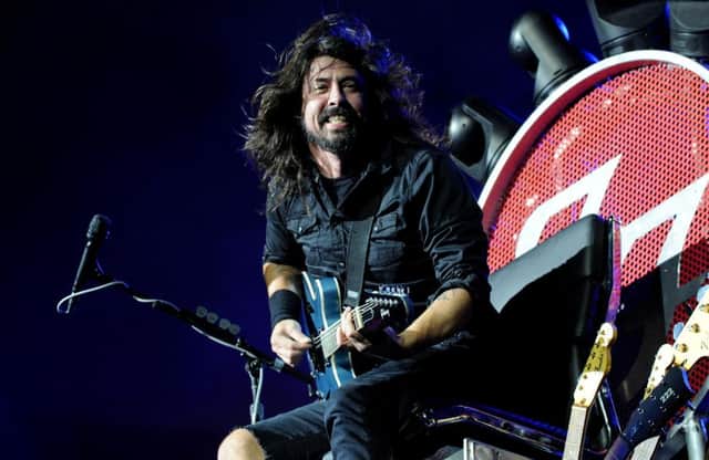 Dave Grohl of the Foo Fighters at the band's last Scottish gig. Picture: Lisa Ferguson