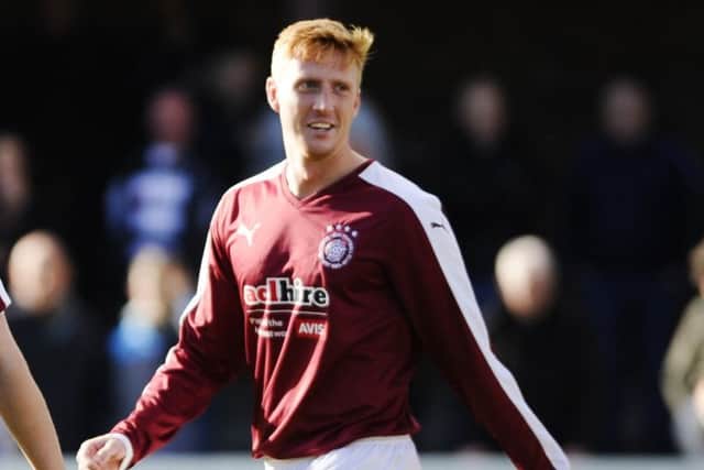 Owen Ronald was on target for Linlithgow Rose against Broxburn