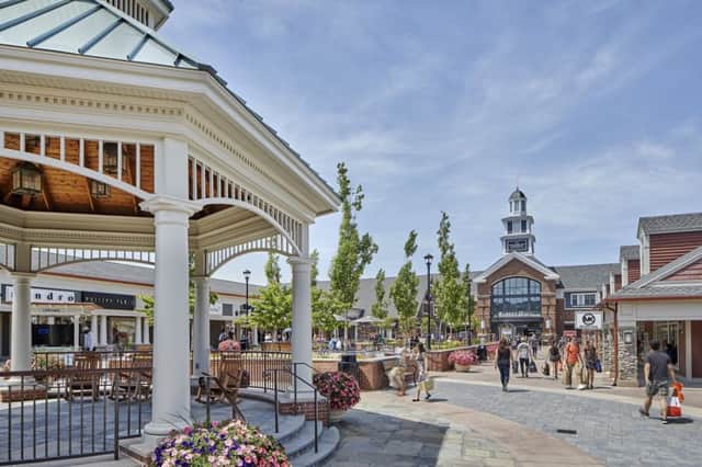 Woodbury Common Premium Outlet in Orange County, New York State, has 240 high-end and designer stores