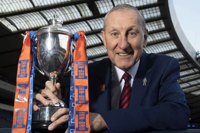 Terry Butcher was at Hampden Park for the Irn Bru Cup semi-final draw. Picture: Craig Foy/SNS