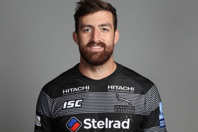 Gary Graham of Newcastle Falcons is now committed to Scotland. says coach Gregor Townsend. Picture: David Rogers/Getty