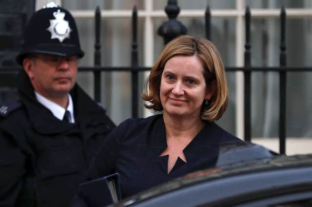 Amber Rudd has rejoined the cabinet.