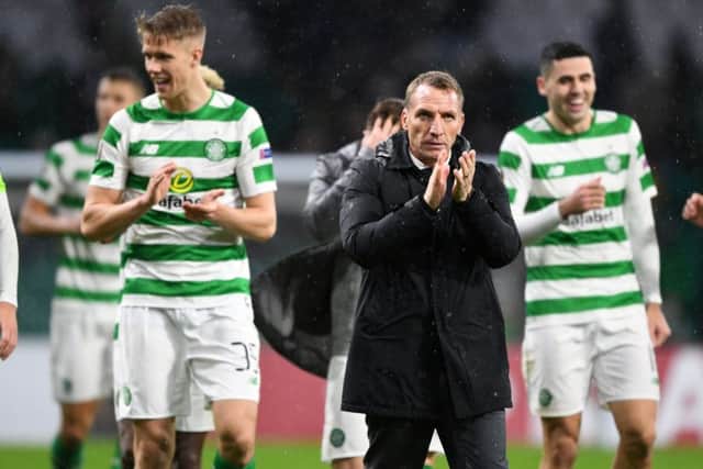 One of Brendan Rodgers' key players is a wanted man. Picture: SNS Group