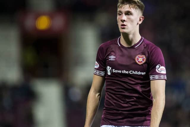 Jimmy Dunne has impressed for Hearts since joining on loan from Burnley. Picture: SNS Group