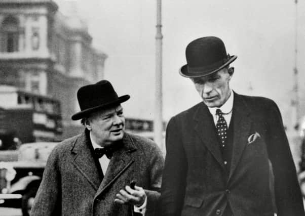 Winston Churchill with Lord Halifax (Picture: Roger Viollet/REX/Shutterstock)