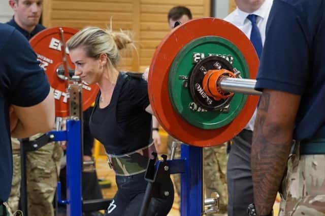 World powerlifting champion and former Bishopbriggs Academy pupil Amanda Monaghan