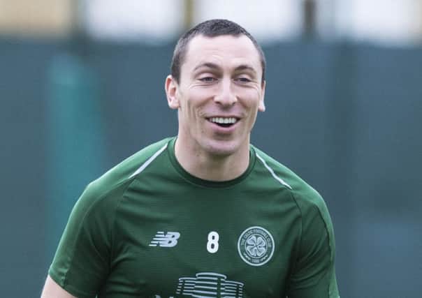 Celtic captain Scott Brown is back in full training. Picture: SNS