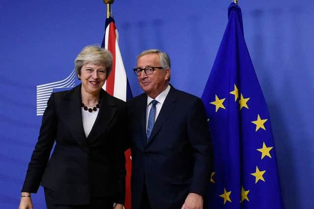 Mrs May has insisted the political declaration is 'the right plan for the UK'. Picture: JOHN THYS/AFP/Getty Images