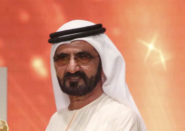 Dubai's ruler, Sheikh Mohammed bin Rashid Al Maktoum, has had his plans for the Scottish Highlands estate approved. Picture: AP Photo/Jon Gambrell